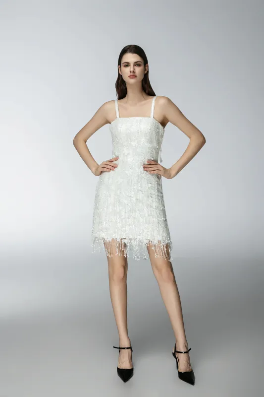 JessieQ Vera Dress - White made by Bonvion