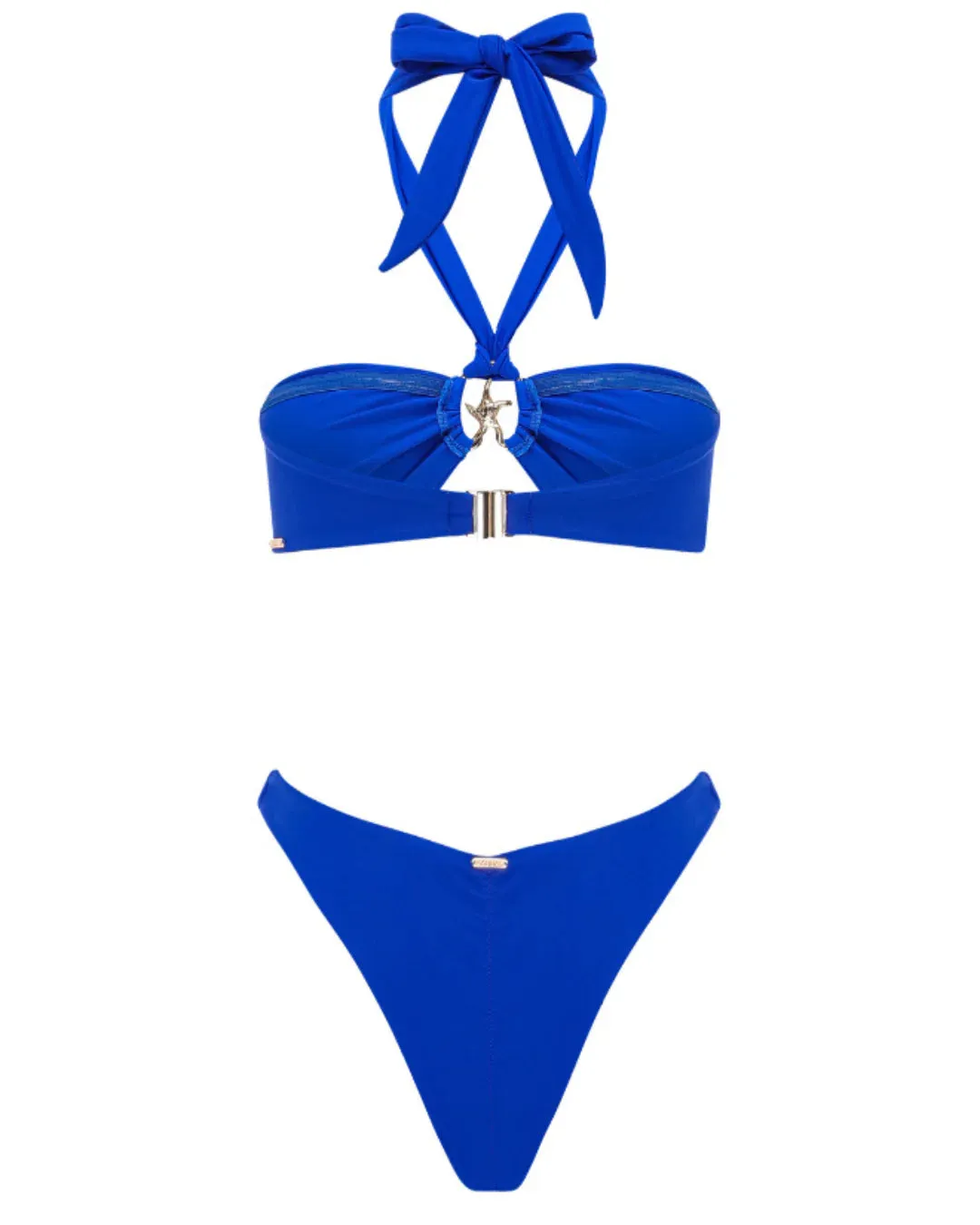 L'AQUA Carmen Bikini - Blue sold by Bonvion product image thumbnail 4