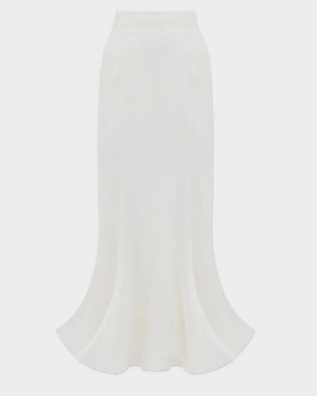 JULIA ALLERT High Waist Maxi Skirt - Ivory sold by Bonvion