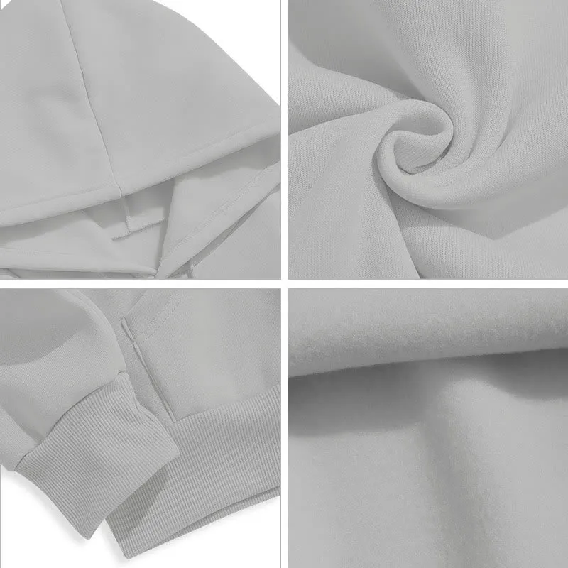 Christianartworkshop Quotation Style With God All Things Are Possible Fleece Lined Polyester Hoodie sold by Christian Art Workshop product image thumbnail 5