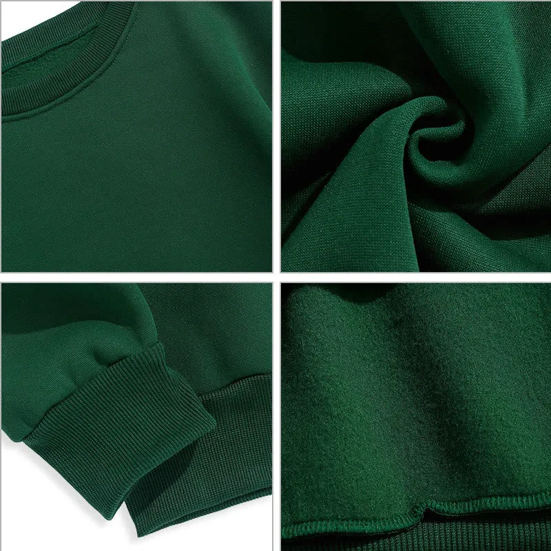 Christianartworkshop Quotation Style Christ Strengthens Me Fleece Lined Polyester Sweatshirt sold by Christian Art Workshop product image thumbnail 5