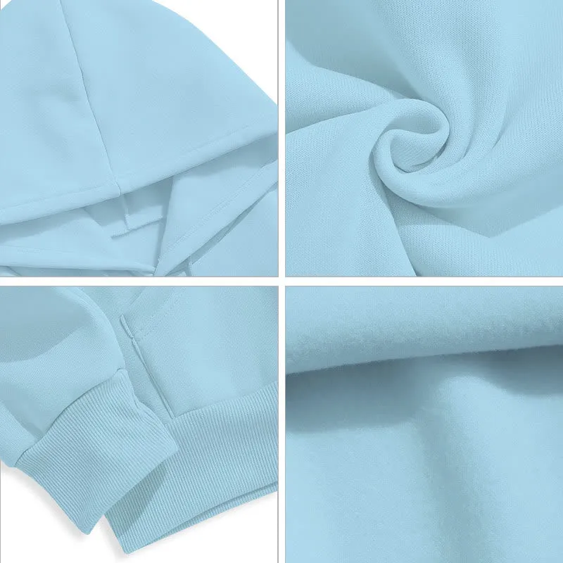 Christianartworkshop Classic Style Angel Unleash Your Heavenly Glow Fleece Lined Polyester Hoodie sold by Christian Art Workshop product image thumbnail 3