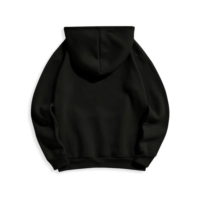 Christianartworkshop Classic Style God Is Our Refuge And Strength Fleece Lined Polyester Hoodie sold by Christian Art Workshop product image thumbnail 4