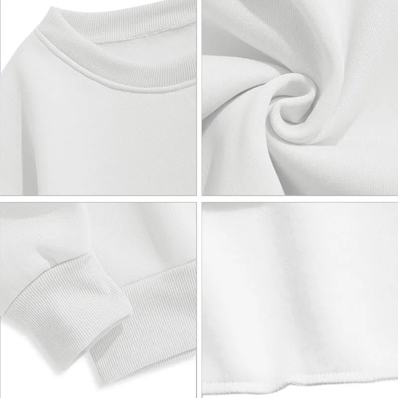 Christianartworkshop Quotation Style He Left the Ninety-Nine Fleece Lined Polyester Sweatshirt sold by Christian Art Workshop product image thumbnail 5