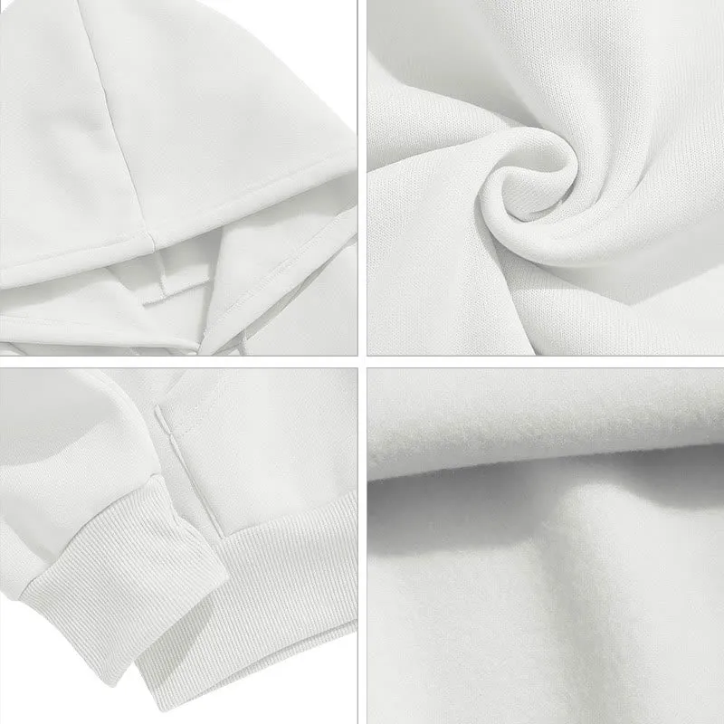 Christianartworkshop Classic Colored Style Nativity Scene Holy Night Fleece Lined Polyester Hoodie sold by Christian Art Workshop product image thumbnail 5