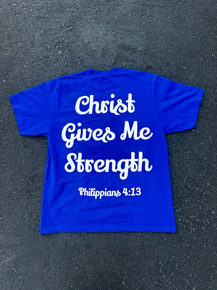 Christianartworkshop I Can Do All Things T-shirt sold by Christian Art Workshop product image thumbnail 2