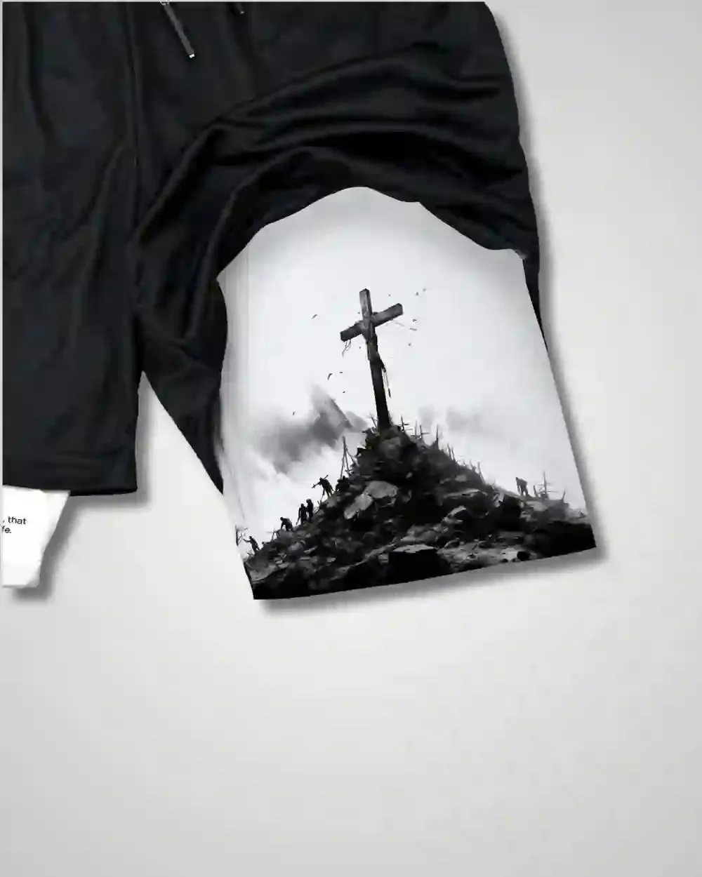 Christianartworkshop John 3:16 The Cross Performance Shorts sold by Christian Art Workshop product image thumbnail 2