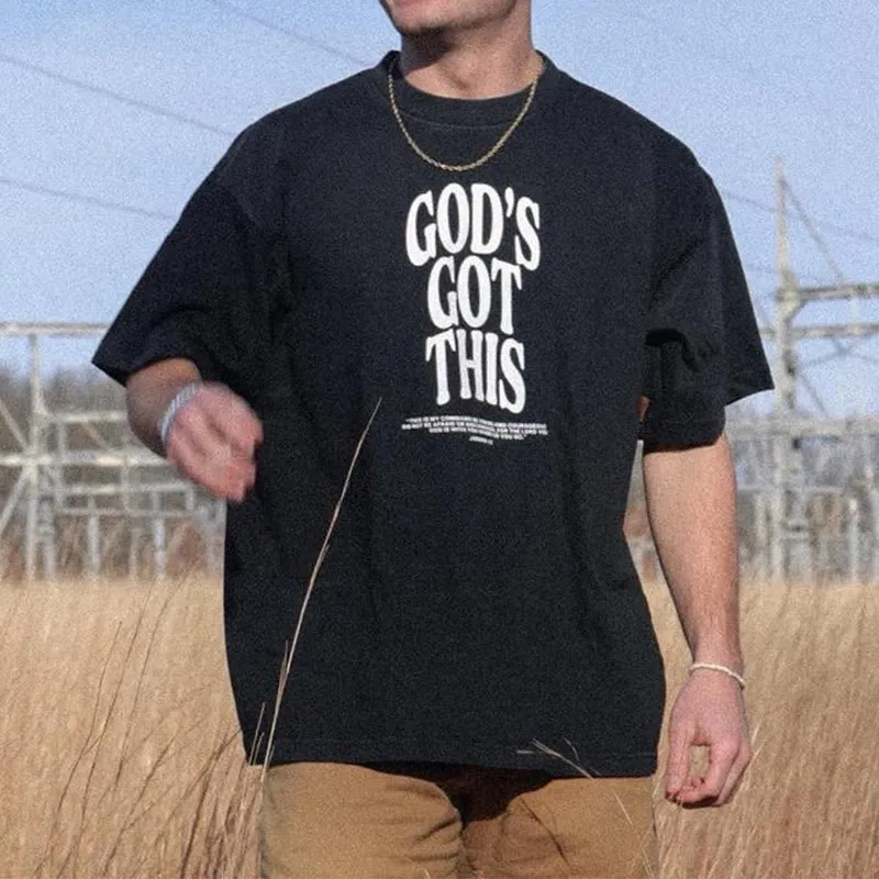 Christianartworkshop GOD'S GOT THIS T-shirt sold by Christian Art Workshop