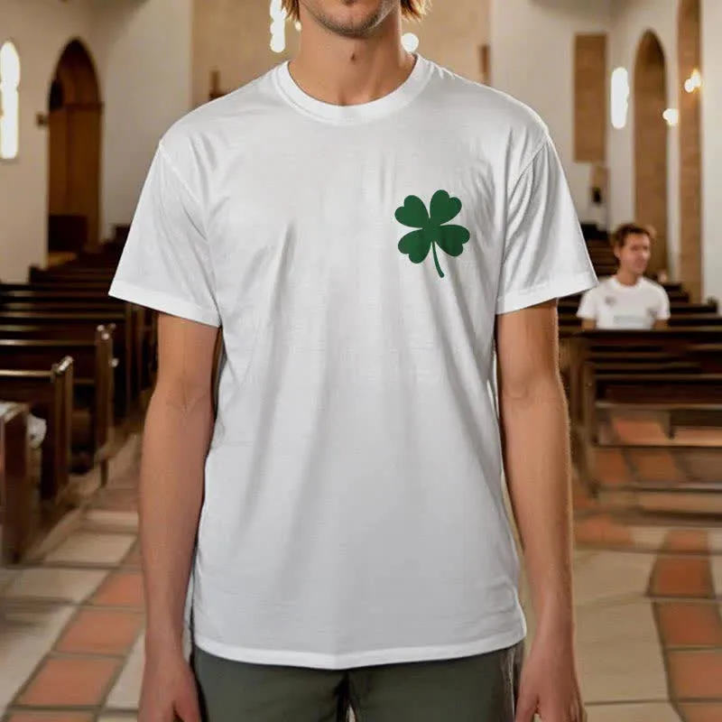 Christianartworkshop Lucky Charm Era Faith-Inspired T-Shirt sold by Christian Art Workshop product image thumbnail 5