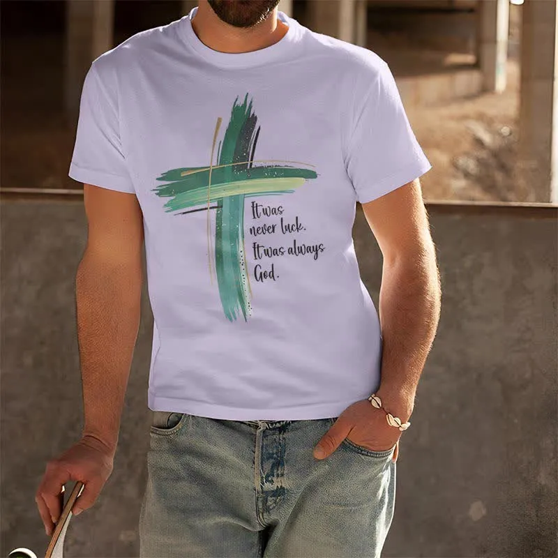 Christianartworkshop Empowerment Clover Faith-Inspired T-Shirt sold by Christian Art Workshop product image thumbnail 2