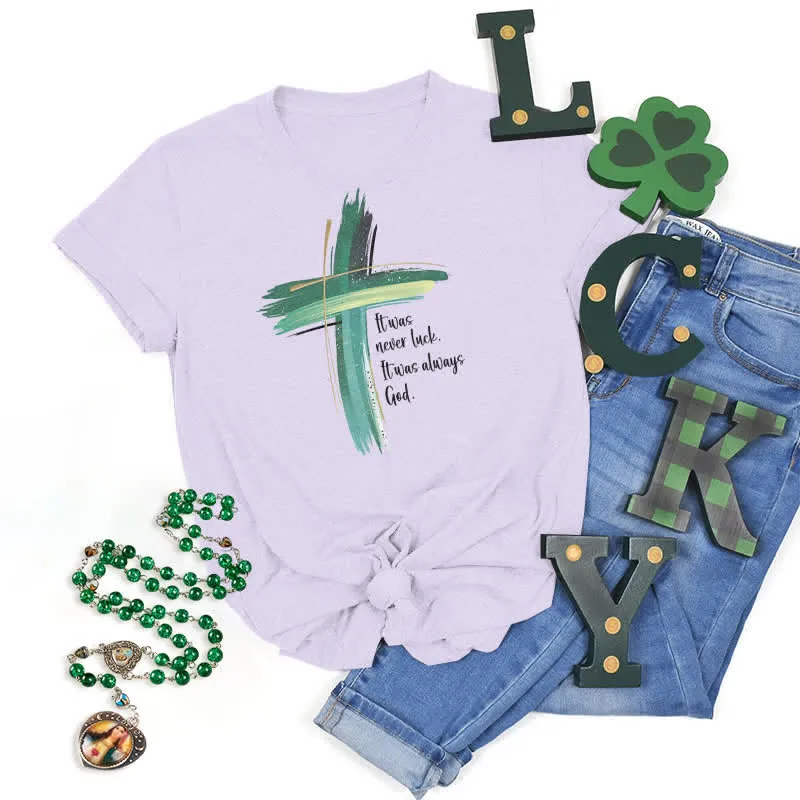 Christianartworkshop Empowerment Clover Faith-Inspired T-Shirt sold by Christian Art Workshop