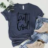 Christianartworkshop Inspirational 'But God' Graphic Women's T-shirt sold by Christian Art Workshop