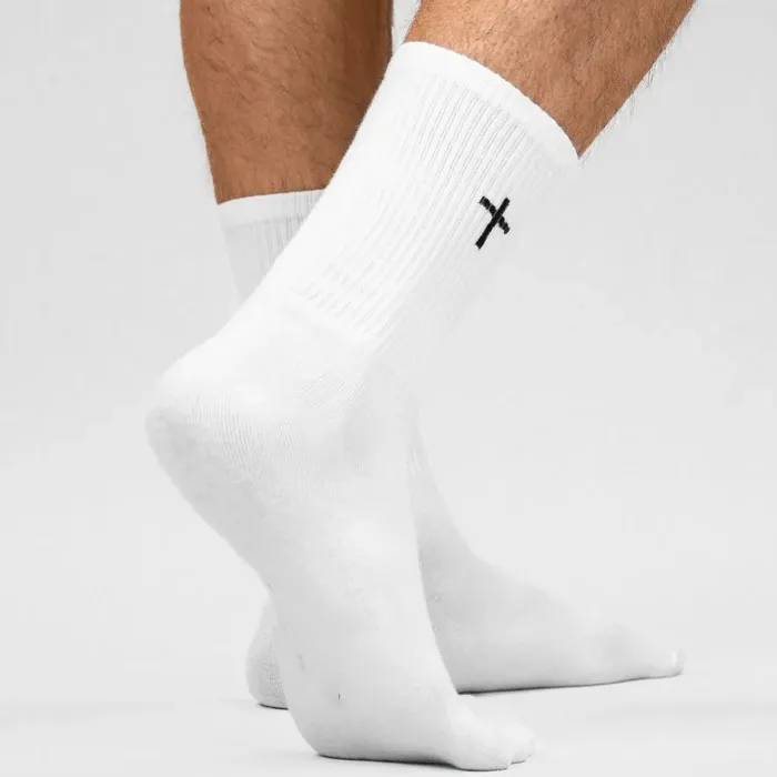 Christianartworkshop Christian Faith Cotton Socks — Grace in Every Step sold by Christian Art Workshop product image thumbnail 4