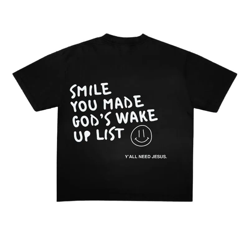 Christianartworkshop "SMILE" T-Shirt sold by Christian Art Workshop product image thumbnail 5