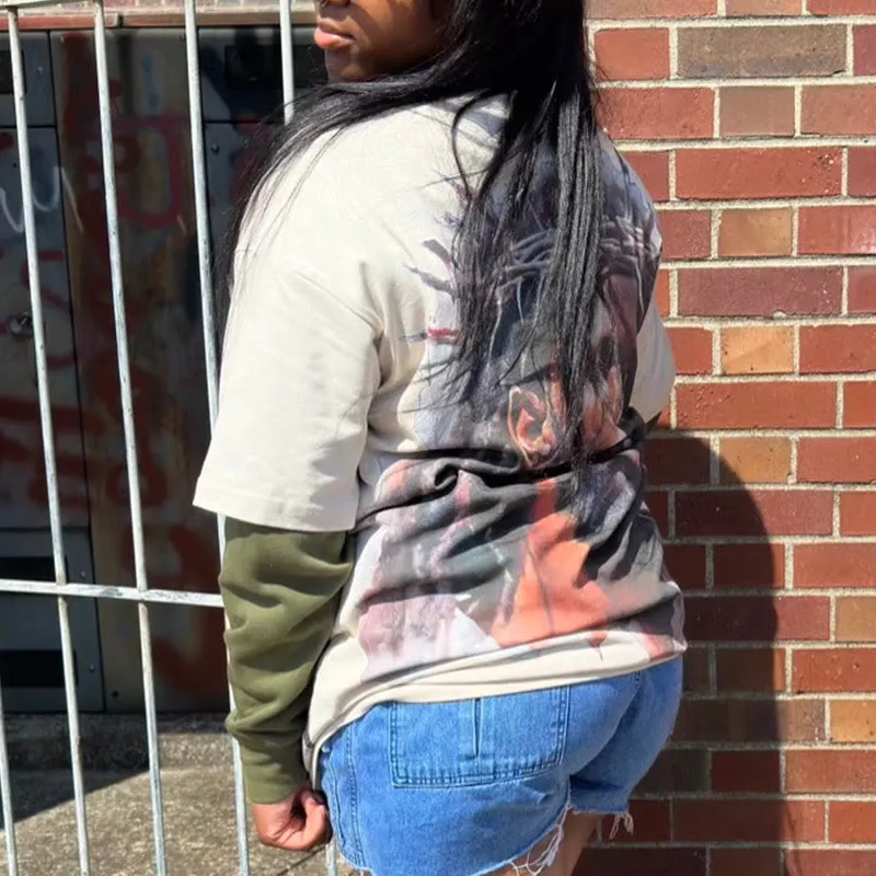 Christianartworkshop "Let Us Pray" T-shirt sold by Christian Art Workshop product image thumbnail 2