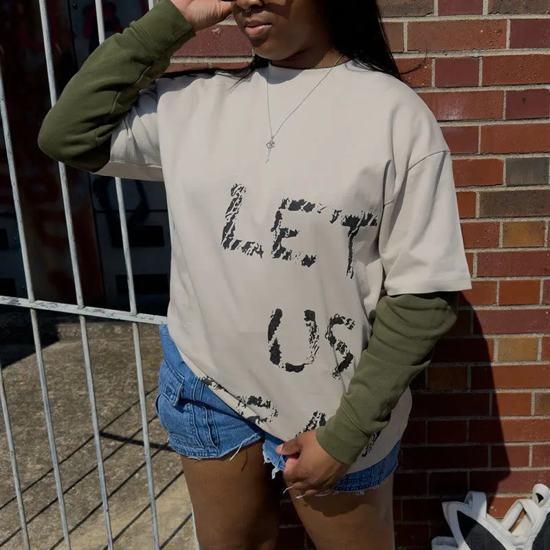 Christianartworkshop "Let Us Pray" T-shirt sold by Christian Art Workshop product image thumbnail 3