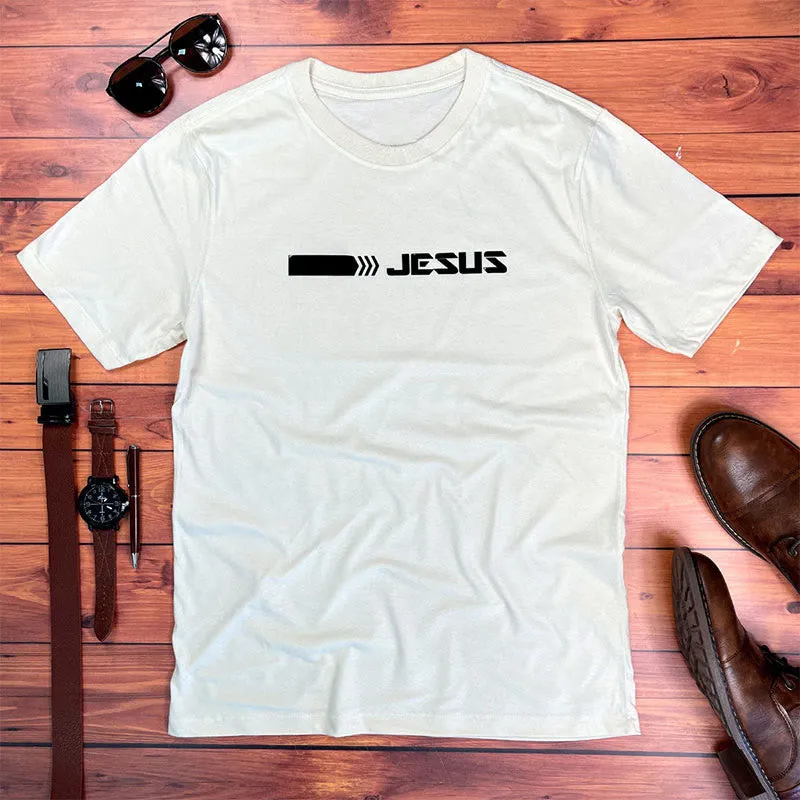 Christianartworkshop Modern Faith Statement Jesus Christian T-Shirt sold by Christian Art Workshop