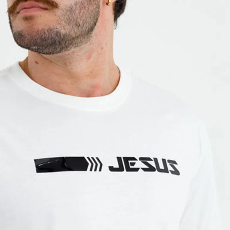 Christianartworkshop Modern Faith Statement Jesus Christian T-Shirt sold by Christian Art Workshop product image thumbnail 3