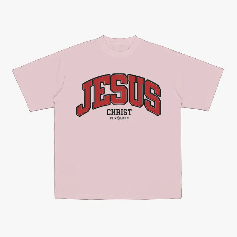 Christianartworkshop Bold Declaration 'Jesus Christ Is My Lord' Christian T-Shirt sold by Christian Art Workshop product image thumbnail 4