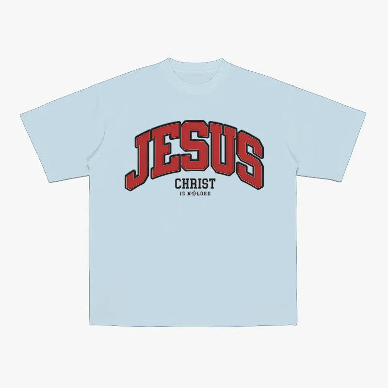 Christianartworkshop Bold Declaration 'Jesus Christ Is My Lord' Christian T-Shirt sold by Christian Art Workshop product image thumbnail 3