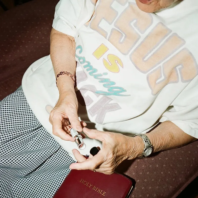 Christianartworkshop Jesus is Coming Back Bold Statement T-Shirt sold by Christian Art Workshop product image thumbnail 5