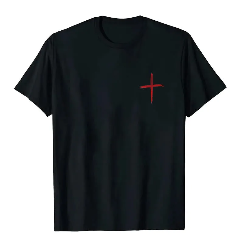 Christianartworkshop I'll Walk With God T-Shirt sold by Christian Art Workshop product image thumbnail 4
