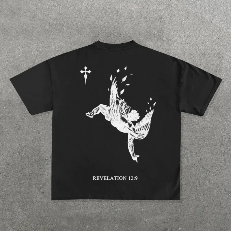 Christianartworkshop Only God's Judgment Matter Print Short Sleeve T-Shirt sold by Christian Art Workshop