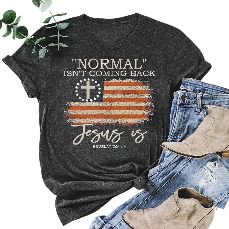 Christianartworkshop Normal Isn't Coming Back T-Shirt sold by Christian Art Workshop