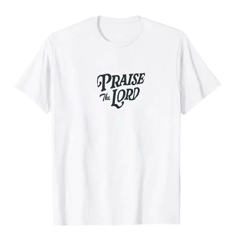 Christianartworkshop "Praise The Lord" T-shirt sold by Christian Art Workshop product image thumbnail 3