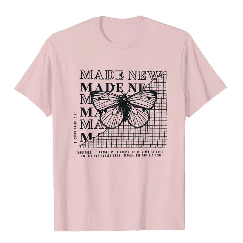 Christianartworkshop Made New T-shirt sold by Christian Art Workshop product image thumbnail 5