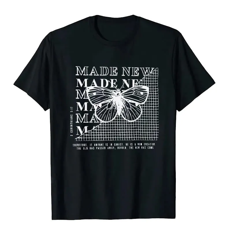 Christianartworkshop Made New T-shirt sold by Christian Art Workshop product image thumbnail 2