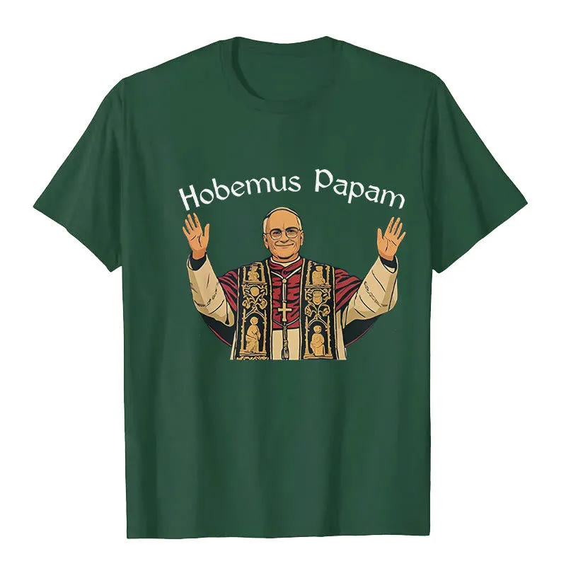 Christianartworkshop Robert Francis Prevost First American Pope T-shirt sold by Christian Art Workshop product image thumbnail 4