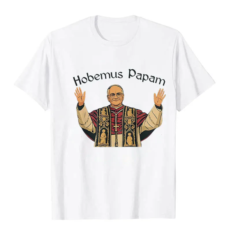 Christianartworkshop Robert Francis Prevost First American Pope T-shirt sold by Christian Art Workshop product image thumbnail 3