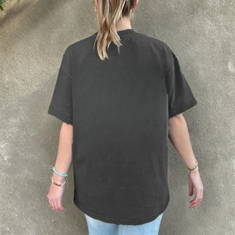 Christianartworkshop But Seek First His Kingdom Unisex Washed T-Shirt sold by Christian Art Workshop product image thumbnail 3