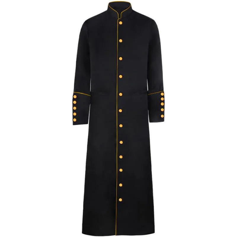 Christianartworkshop Classic Multicolor Cassock with Contrast Trim & Medieval Elegance sold by Christian Art Workshop product image thumbnail 3