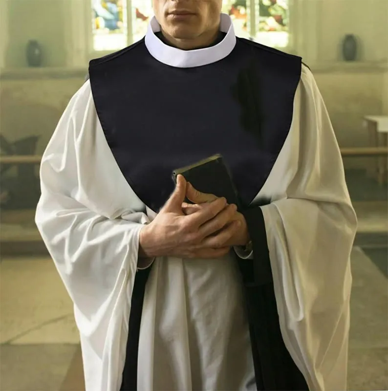 Christianartworkshop Unisex Soft Comfortable Clergy Tab Collar with Insert for Various Activities sold by Christian Art Workshop