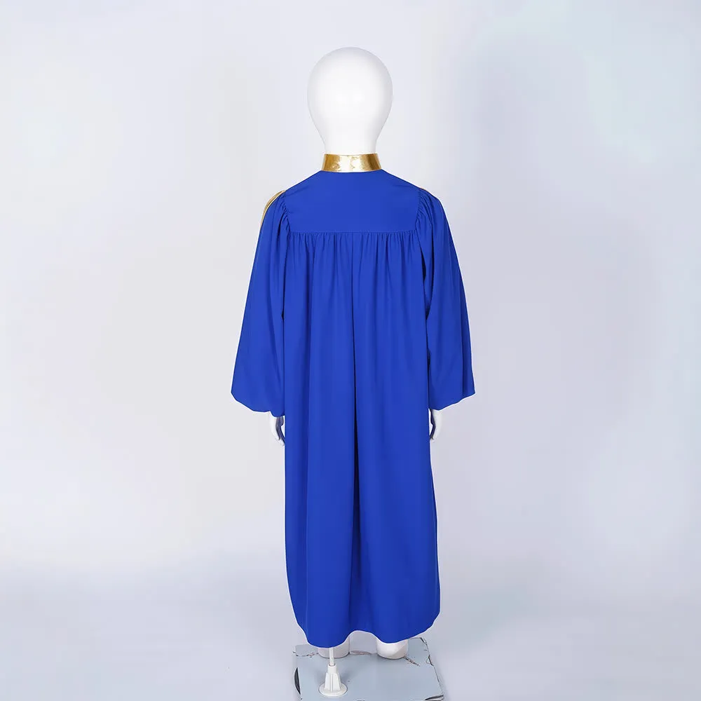 Christianartworkshop Golden-Embellished Clergy Robe: 7 Colors for Liturgical Elegance sold by Christian Art Workshop product image thumbnail 5