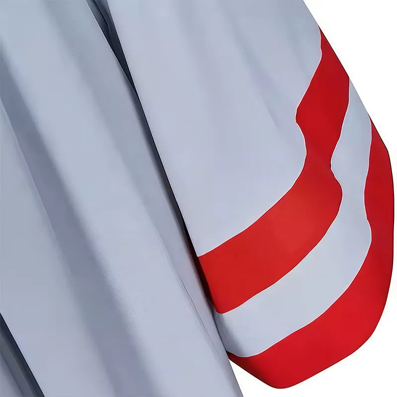 Christianartworkshop Formal Clergy Robe with Red & Gray Contrast Design sold by Christian Art Workshop product image thumbnail 5