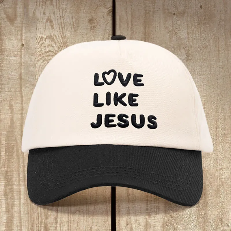 Christianartworkshop Love Like Jesus Warm-Hearted Hat: Faithful Love with Gentle Charm sold by Christian Art Workshop product image thumbnail 2