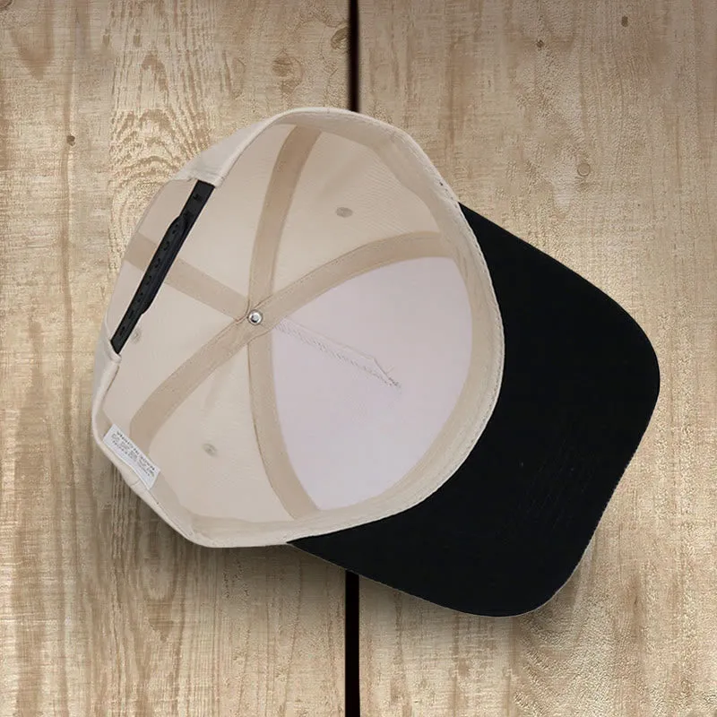 Christianartworkshop IN GOD WE TRUST Outdoor Color - Blocked Baseball Hat: Daily Faith Reminder sold by Christian Art Workshop product image thumbnail 3