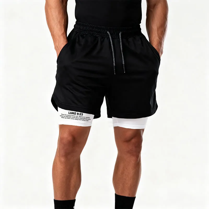 Christianartworkshop Luke 9:23 Scripture Performance Shorts: Take Up Your Daily Cross sold by Christian Art Workshop product image thumbnail 5