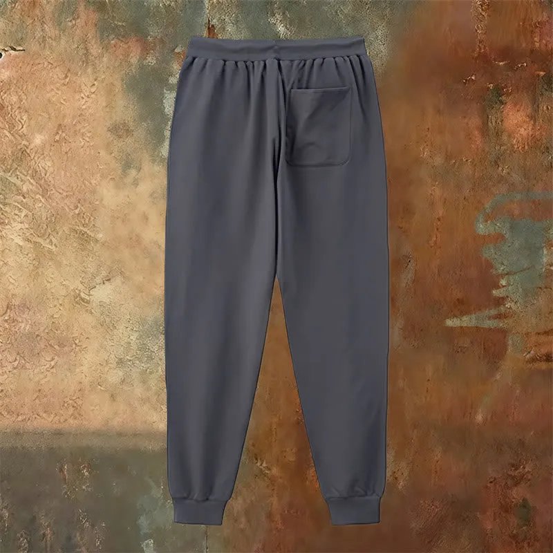 Christianartworkshop Globe & God With Us Sweatpants: Cozy Reminders of His Nearness sold by Christian Art Workshop product image thumbnail 4