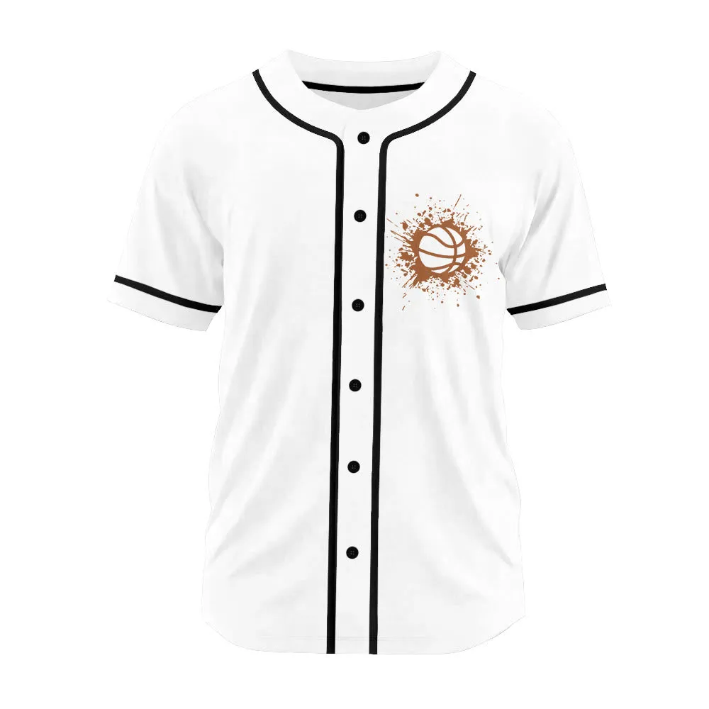 Christianartworkshop Retro Athletic Jesus Always Wins Basketball Themed Unisex Baseball Jersey sold by Christian Art Workshop product image thumbnail 3