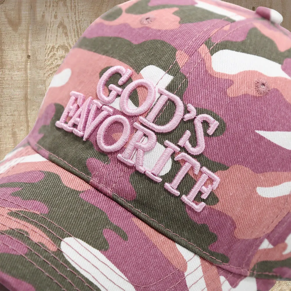 Christianartworkshop God's Favorite Confidence & Faith-Inspired Baseball Cap sold by Christian Art Workshop product image thumbnail 3
