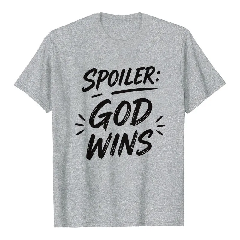 Christianartworkshop  Spoiler: God Wins Premium Short Sleeve T-Shirt made by Christian Art Workshop