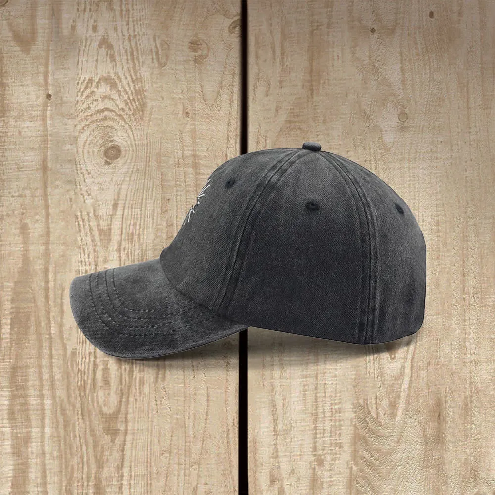 Christianartworkshop Radiant Burst Cross Symbol Embroidered Classic Casual Hat sold by Christian Art Workshop product image thumbnail 5