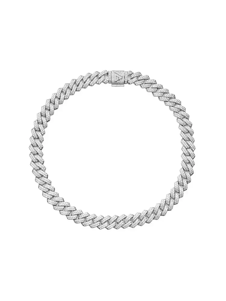 14mm Iced Out Cuban Link Chain sold by DVVX product image thumbnail 5