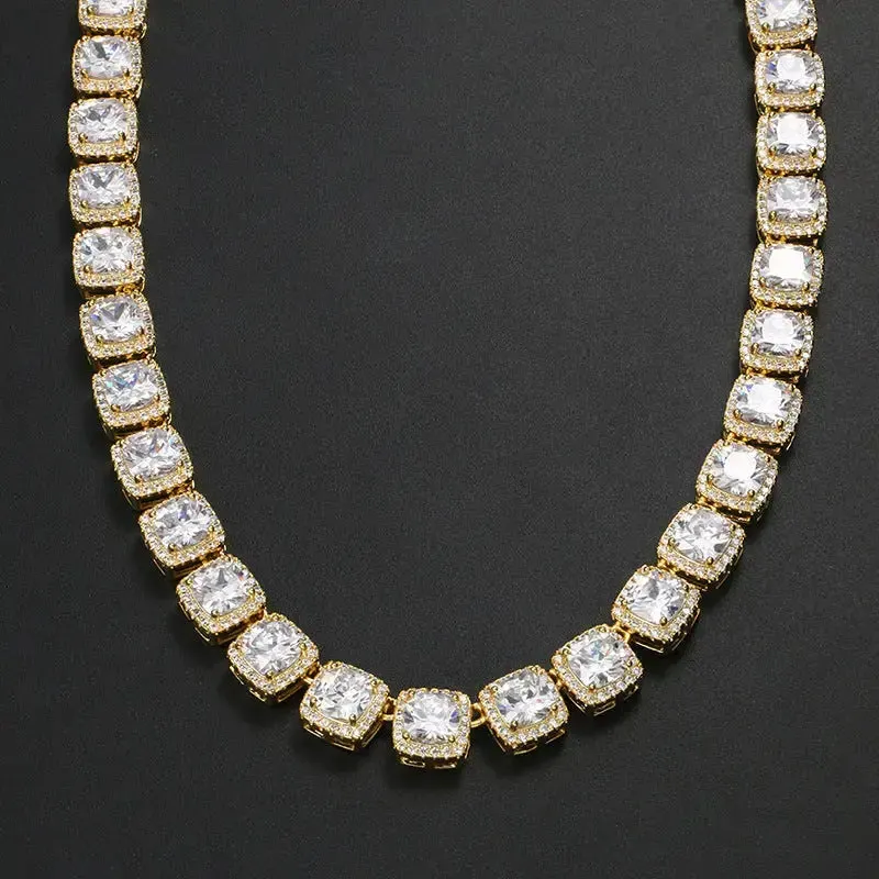 10mm Baguette Diamond Chain sold by DVVX product image thumbnail 5