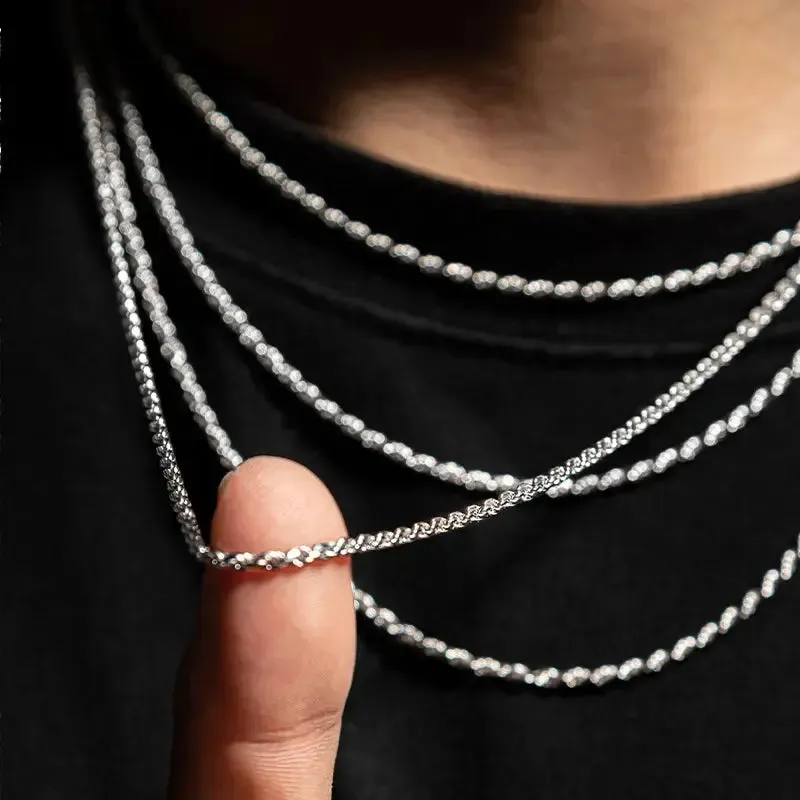 3mm S925 Rope Chain sold by DVVX product image thumbnail 5