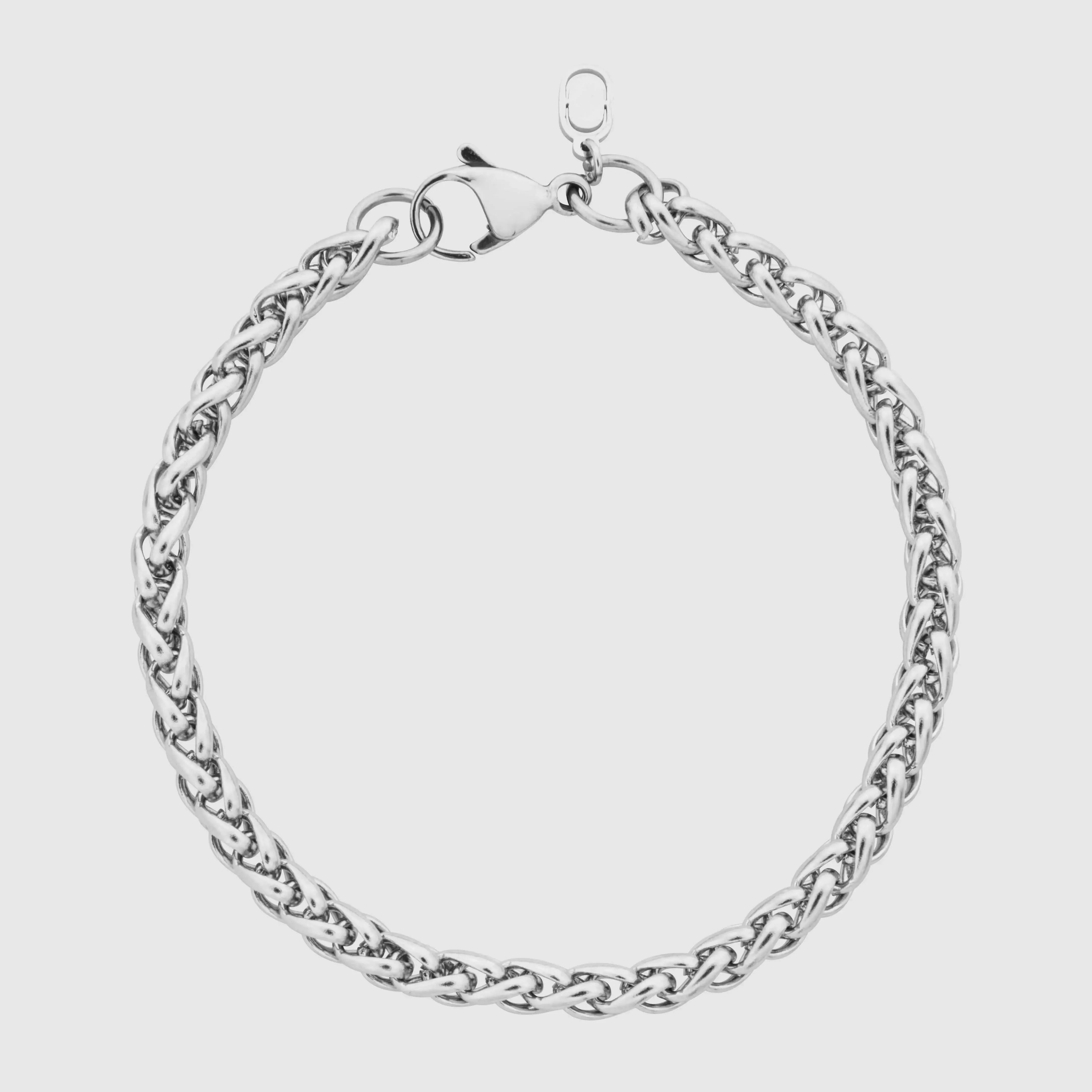 Wheat Bracelet (Silver) 5mm sold by DVVX product image thumbnail 3